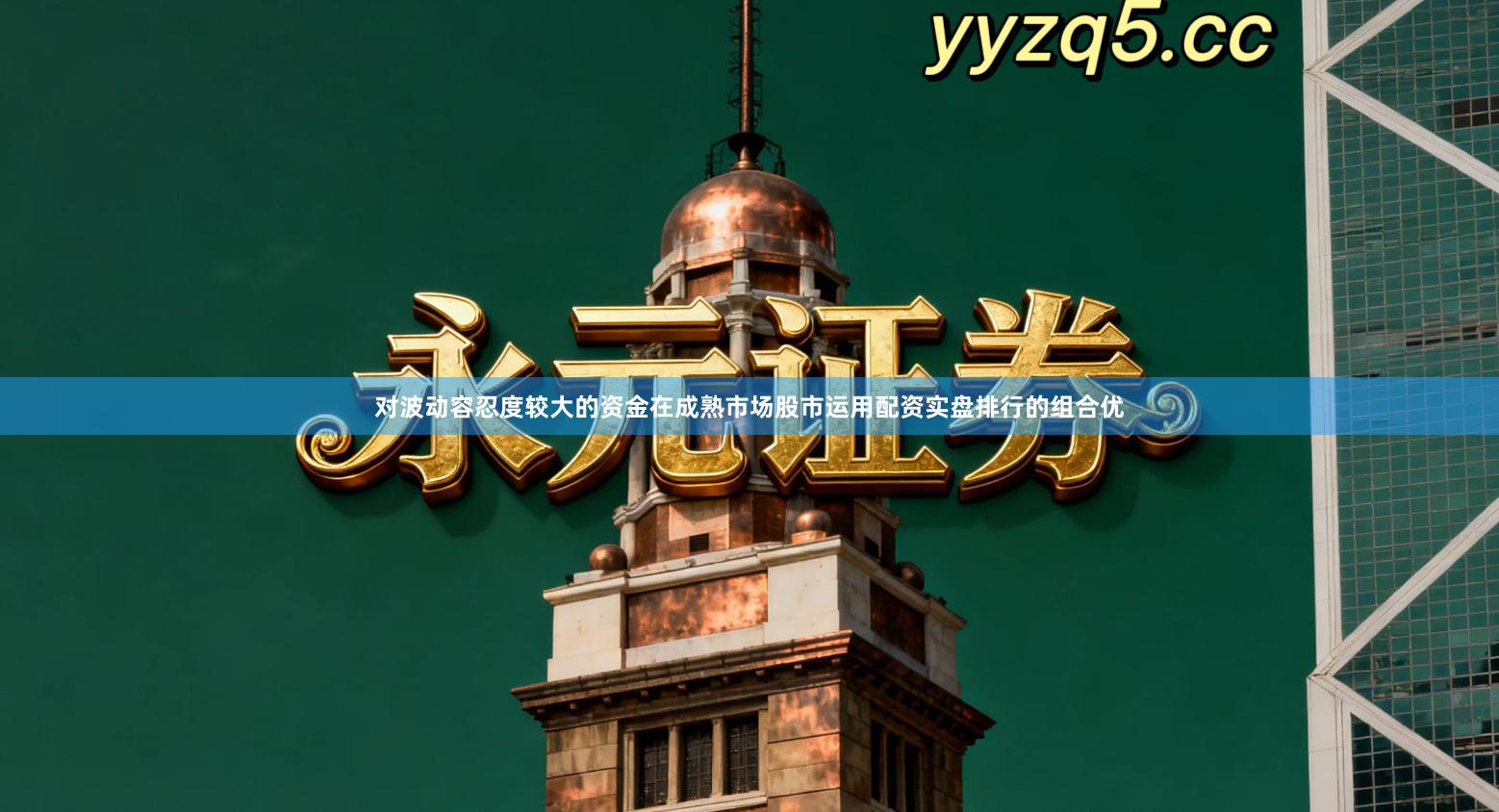 对波动容忍度较大的资金在成熟市场股市运用配资实盘排行的组合优