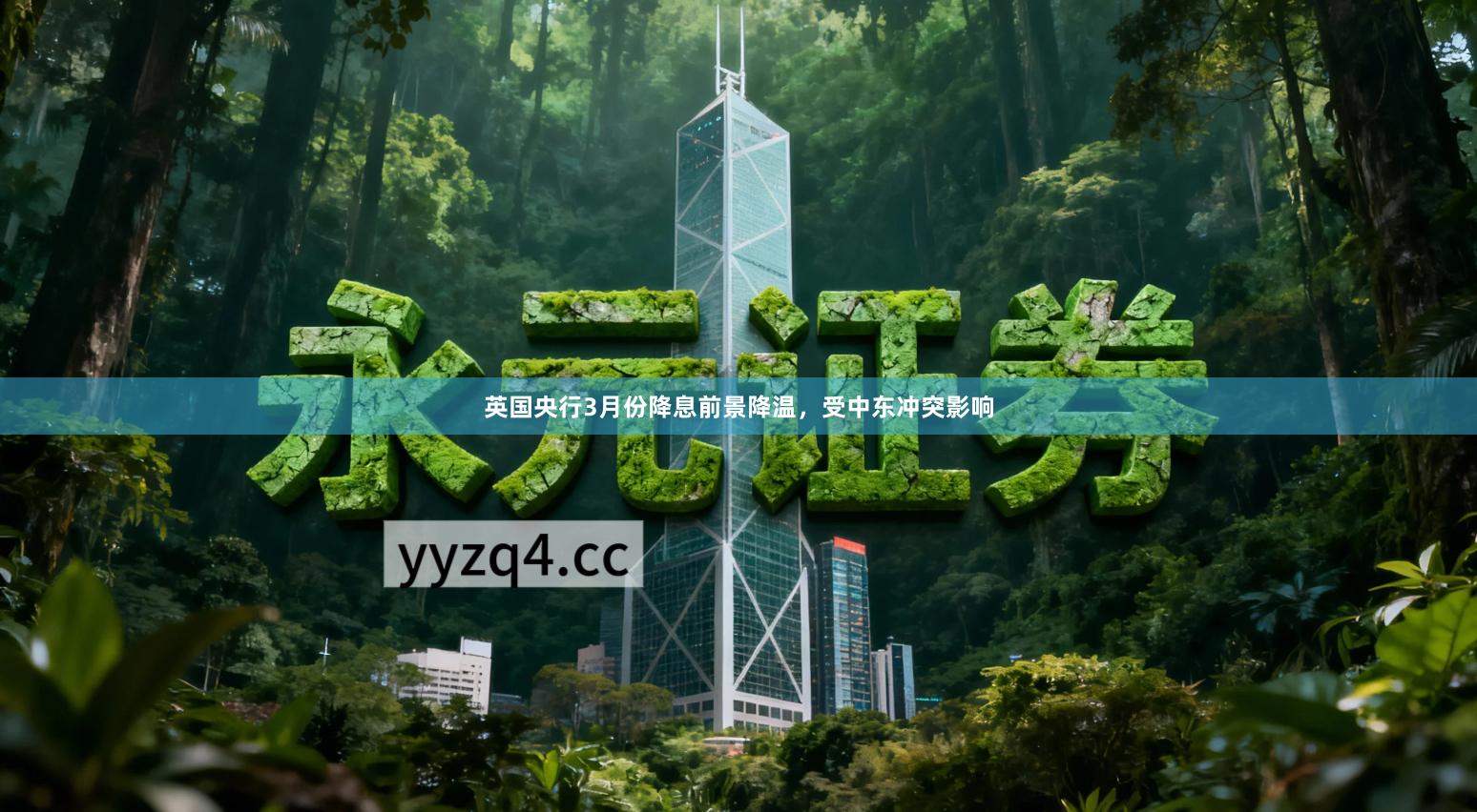 英国央行3月份降息前景降温，受中东冲突影响